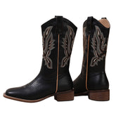 Cowboystiefel mit Stickerei „Road To Rideout“